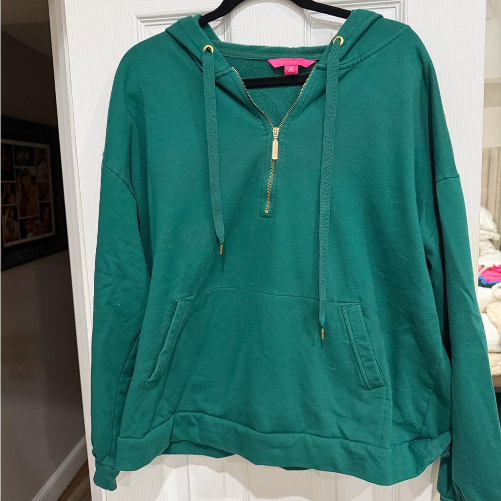 Lilly Pulitzer Teal Green Women's Hoodie